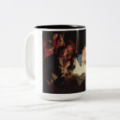 出生シーン ツートーンマグカップ (正面左)