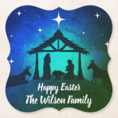 出生シーン – ハッピーイースター | ペーパーコースター (正面)