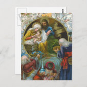 「出生シーン」 ポストカード (正面/裏面)