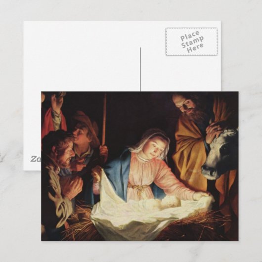 出生シーン ポストカード (正面/裏面)
