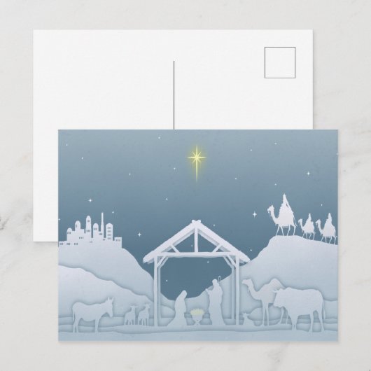 出生シーン ポストカード (正面/裏面)