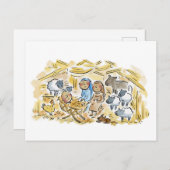 出生シーン ポストカード (正面/裏面)