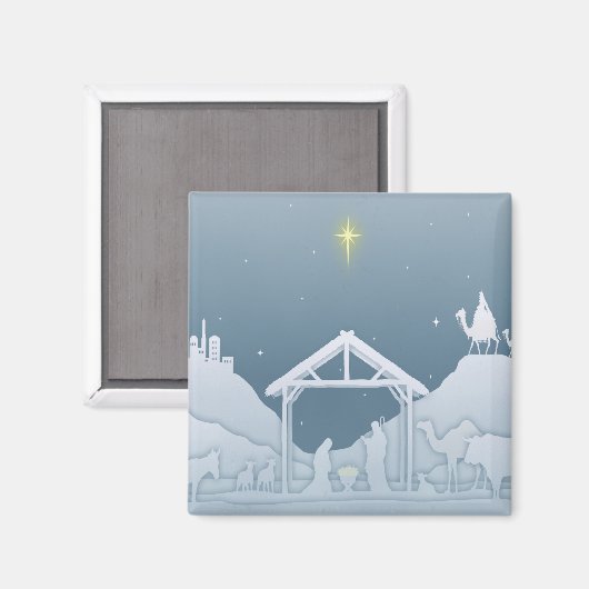 出生シーン マグネット (正面/裏面)