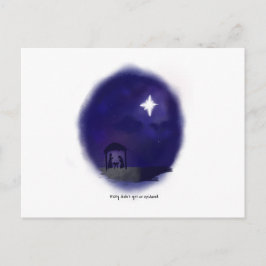 出生シーン/メアリー ポストカード