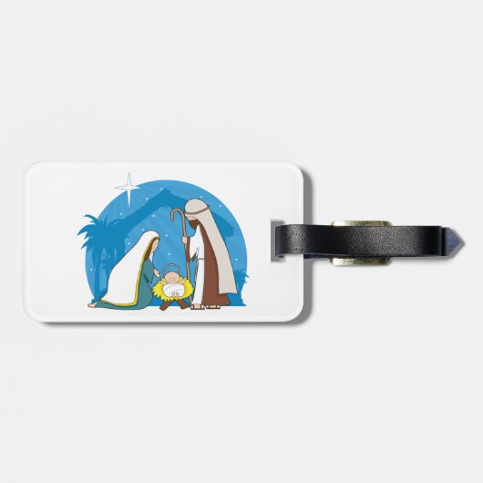 出生シーン ラゲッジタグ (裏面横)