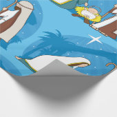 出生シーン ラッピングペーパー (角)