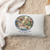 出生シーン ランバークッション (ブランケット)