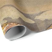 出生シーン(金ゴールド) ラッピングペーパー (ロールコーナー)