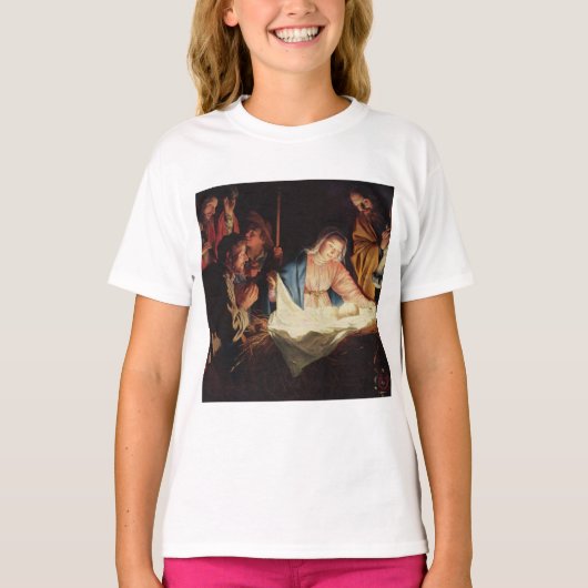 出生シーン Tシャツ (正面)