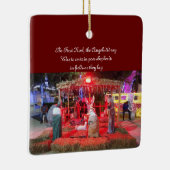 出生シーンfeat.携帯電話の男 セラミックオーナメント (右)