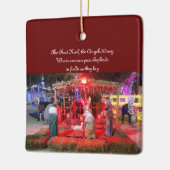 出生シーンfeat.携帯電話の男 セラミックオーナメント (左)