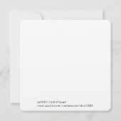 出生シーンHIGH DEFフラットカード (裏面)