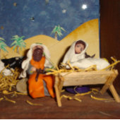 出生シーンJesus Mary Joseph安定季節 クッション