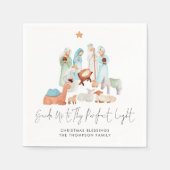 出生シーンThree Kings歌詞スクリプト名 スタンダードカクテルナプキン (正面)