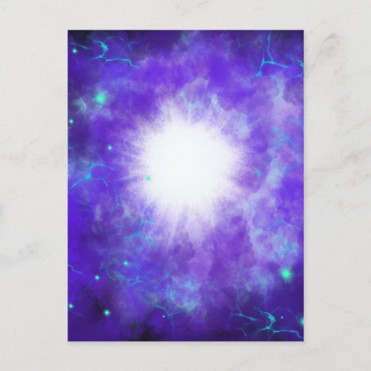 出生スターパーソナライズされたバジェットホリディハガキ シーズンポストカード (正面)