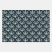 出生スター疑問に思オブマンダラミッドセンチュリーオギー ラッピングペーパーシート (正面3)