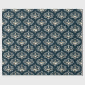 出生スター疑問に思オブマンダラミッドセンチュリーオギー ラッピングペーパー (フラット)