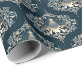 出生スター疑問に思オブマンダラミッドセンチュリーオギー ラッピングペーパー (ロールコーナー)