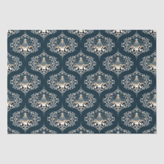 出生スター疑問に思オブマンダラミッドセンチュリーオギー 薄葉紙 (正面)