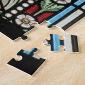 出生ステンドグラスアートパズル- ジグソーパズル (側面)