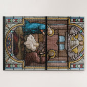 出生ステンドグラスアートパズル- ジグソーパズル (横)