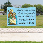 出生スペインのイエスがクリスマスの理由 横断幕 (インサイチュ)