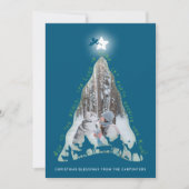 出生ツリーフォトカード カード (正面)