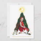 出生ツリーフォトカード カード (正面)