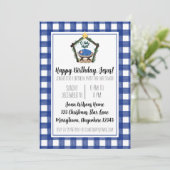 出生ハッピーバースデーイエズクリスマスパーティー サンキューカード (スタンド正面)