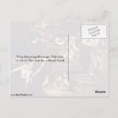 出生バイミケランジェロメリシダカラヴァッジョ ポストカード (裏面)