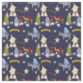 出生ファブリック（ダークブルー） ファブリック (クローズアップ)