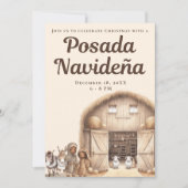 出生フェスティバルメキシカンポサダナビデーニャ 招待状 (正面)