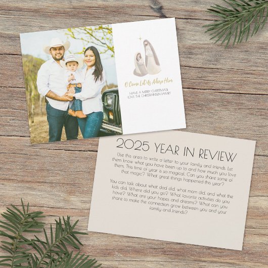 出生フォトクリスマスカード シーズンカード