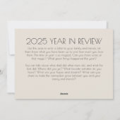 出生フォトクリスマスカード シーズンカード (裏面)