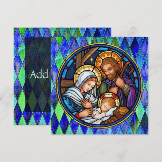 出生フラットカード (正面/裏面)