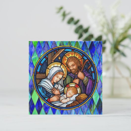 出生フラットカード (スタンド正面)