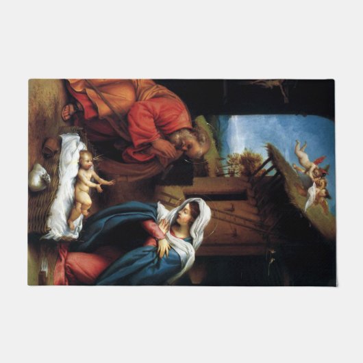 出生フロアマット ドアマット (正面)