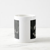 出生ベビーイエスヴァージンメアリーエンジェルス白黒 コーヒーマグカップ (中央)