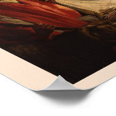 出生ベビーイエズスメアリーライトアート ポスター (角)