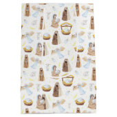 出生ベビーイエズミディアム抱き枕 ミディアムペーパーバッグ (裏面)