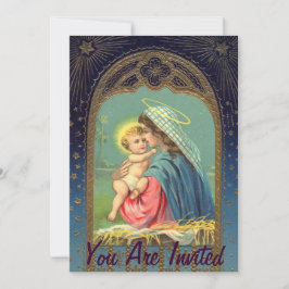 出生マリアホーリングザベビーイエス 招待状