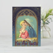 出生マリアホーリングザベビーイエス 招待状 (スタンド正面)