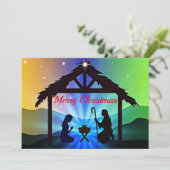 出生マンガークリスマスグラフィック 招待状 (スタンド正面)