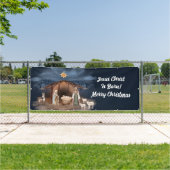 出生メリークリスマスイエズクリスチャン教会 横断幕 (インサイチュ)