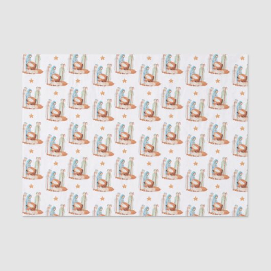 出生メリージョセフスイエスシェパードクリスマス 薄葉紙 (正面)