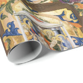 出生モノグラム羊皮紙 ラッピングペーパー (ロールコーナー)