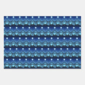 出生ラッピング紙フラットシートセット3 ラッピングペーパーシート (正面2)