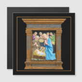 出生ルカデッラロビア磁石カード (正面/裏面)