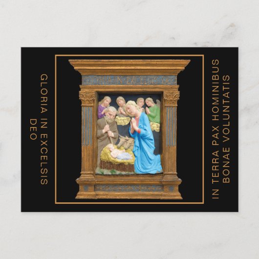 出生ルカデッラロビークリスマスポストカード 案内ポストカード (正面)