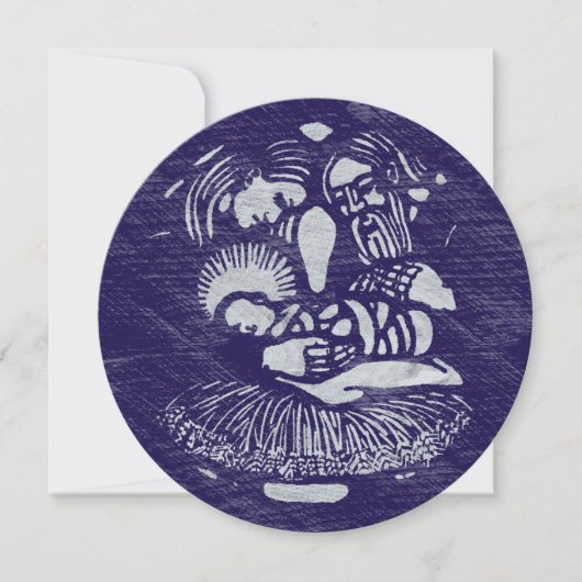 出生レタープレスメダリオン (正面)